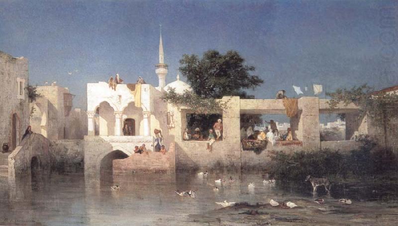 Cafe in Adalia,Asian Turkey, Charles Tournemine